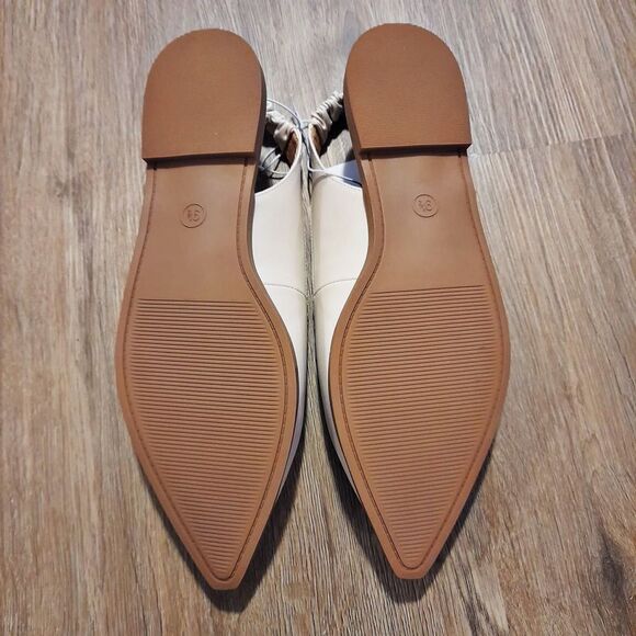 Ophelia Roe Farrah Sling Back Flats Pointed Toe Pointy Size 11 - Picture 5 of 7